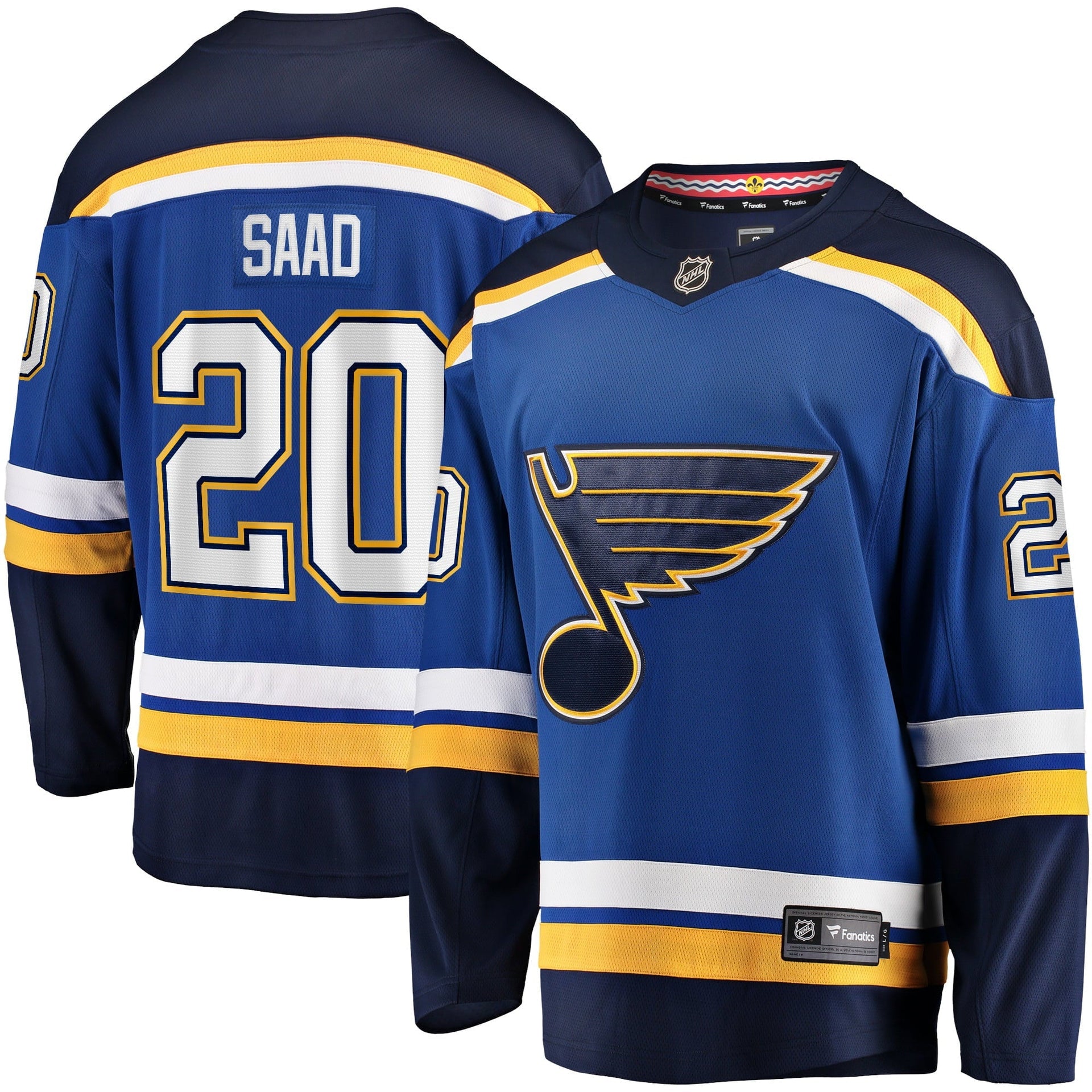 Brandon Saad in a St. Louis Blues jersey : r/hawks